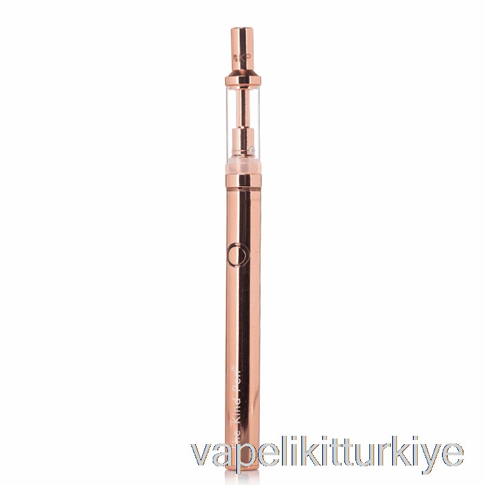 Vape Elektronik Sigara Tür Kalem Ince 510 Buharlaştırıcı Kiti Gül Altın